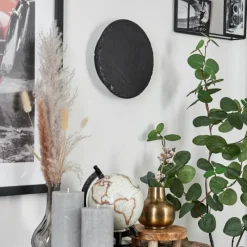 Luminaires Scandinaves-hofstein Applique murale Guadramil LED Noir, 1 lumière