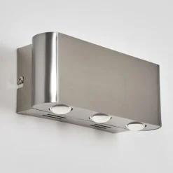 hofstein Applique murale Guiderkirch LED Nickel mat, 6 lumières