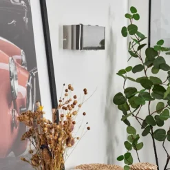 hofstein Applique murale Guiderkirch LED Nickel mat, 6 lumières