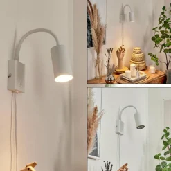 Luminaires Scandinaves-hofstein Applique murale Javel Blanc, 1 lumière
