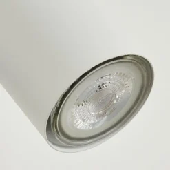 Luminaires Scandinaves-hofstein Applique murale Javel Chrome, Blanc, 1 lumière
