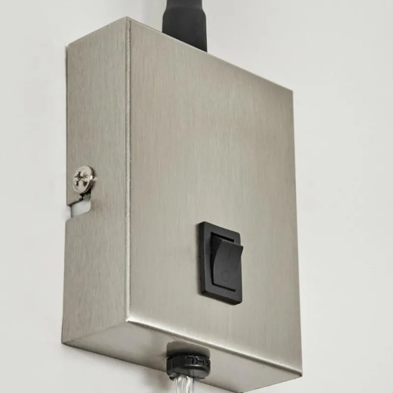 hofstein Applique murale Javel Nickel mat, Noir, 1 lumière