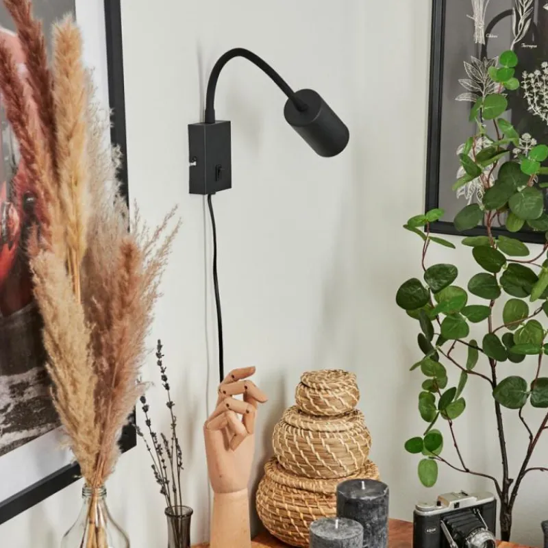 hofstein Applique murale Javel Noir, 1 lumière