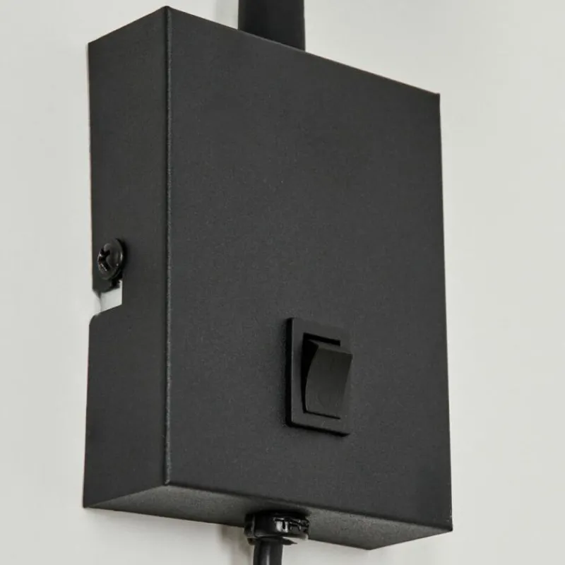 hofstein Applique murale Javel Noir, 1 lumière