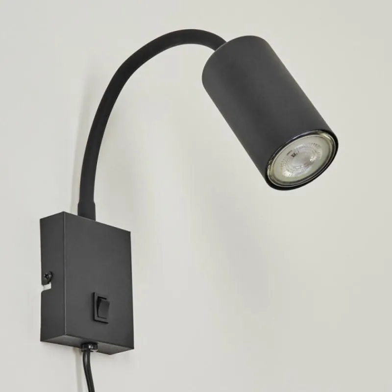 hofstein Applique murale Javel Noir, 1 lumière