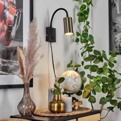 Luminaires Scandinaves-hofstein Applique murale Javel Noir, 1 lumière