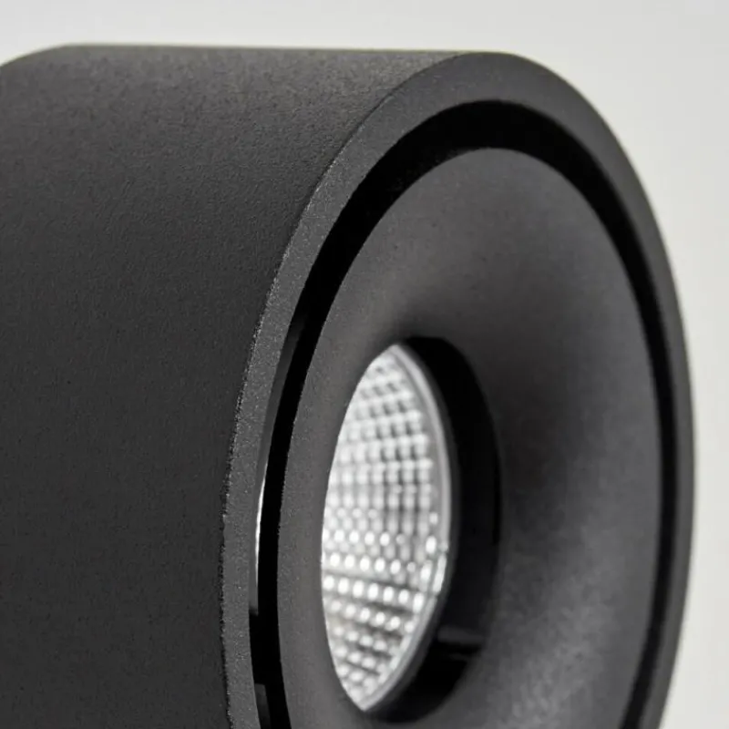 hofstein Applique murale Laonsana LED Noir, 1 lumière