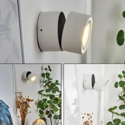 hofstein Applique murale Laonsana LED Blanc, 1 lumière