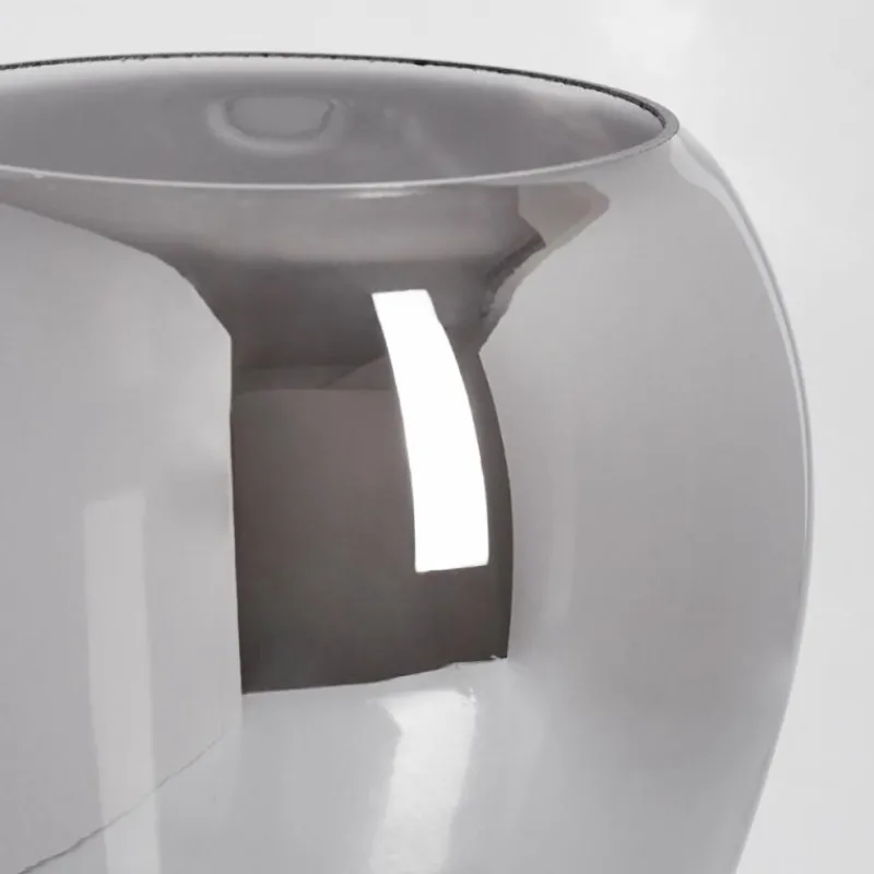 Suspension Verre Fumé-hofstein Applique murale Lincura Laiton, Noir, 1 lumière