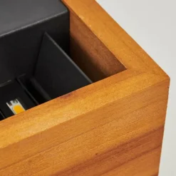 hofstein Applique murale Marmorera LED Écru, Noir, 1 lumière