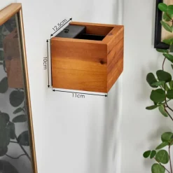 hofstein Applique murale Marmorera LED Écru, Noir, 1 lumière