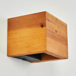 hofstein Applique murale Marmorera LED Écru, Noir, 1 lumière