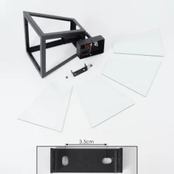 hofstein Applique murale Nittorp Noir, 1 lumière