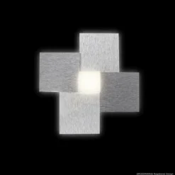 Luminaires Grossmann Applique murale / Plafonnier Grossmann CREO LED Aluminium, 1 lumière* Éclairage Led