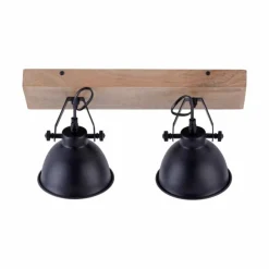 Lampes Industrielles-Luminaires Leuchten Direkt Applique murale / Plafonnier Leuchten Direkt Noir, 2 lumières
