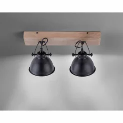 Lampes Industrielles-Luminaires Leuchten Direkt Applique murale / Plafonnier Leuchten Direkt Noir, 2 lumières