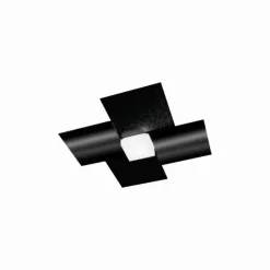 Luminaires Grossmann Applique murale / Plafonnier Grossmann CREO LED Noir, 1 lumière* Appliques