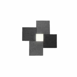 Luminaires Grossmann Applique murale / Plafonnier Grossmann CREO LED Noir, 1 lumière* Appliques
