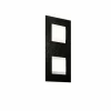 Luminaires Grossmann Applique murale / Plafonnier Grossmann BASIC LED Noir, 2 lumières* Appliques