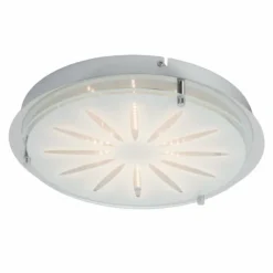 Luminaires Brilliant Applique murale / Plafonnier Brilliant Cathleen LED Chrome, 1 lumière