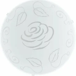 Luminaires Eglo Applique murale / Plafonnier Eglo MARS 1 Blanc
