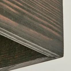 hofstein Applique murale Polcura Bois foncé, 1 lumière