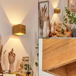 hofstein Applique murale Polcura Écru, 1 lumière