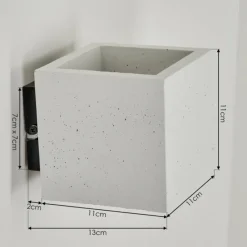 hofstein Applique murale Polcura Blanc, 1 lumière* Appliques