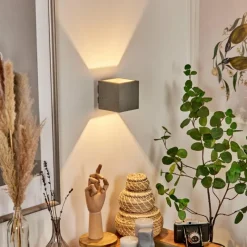 hofstein Applique murale Polcura Gris, 1 lumière