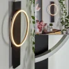 hofstein Applique murale Pompu LED Noir, 1 lumière
