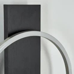 hofstein Applique murale Pompu LED Noir, 1 lumière