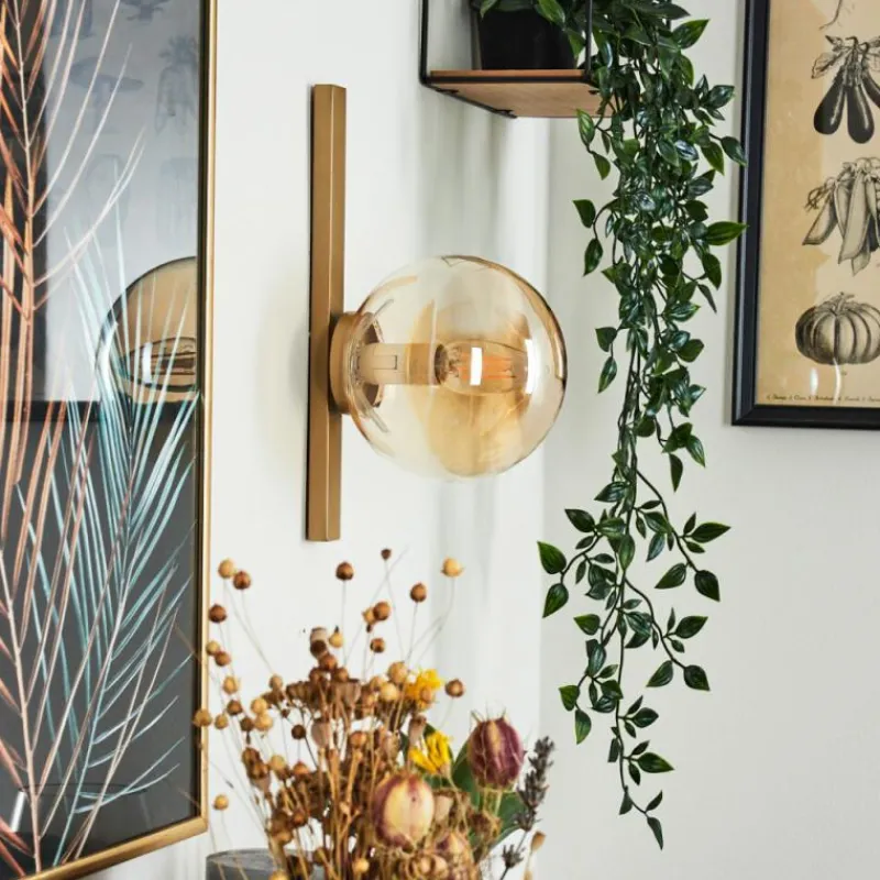 hofstein Applique murale Rascoupet Or, 1 lumière