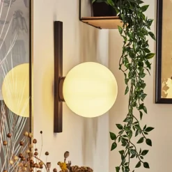 hofstein Applique murale Rascoupet Blanc, 1 lumière