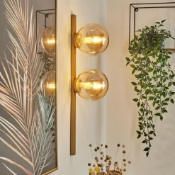 hofstein Applique murale Rascoupet Or, 2 lumières