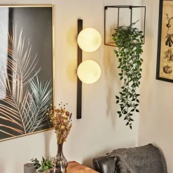 hofstein Applique murale Rascoupet Blanc, 2 lumières