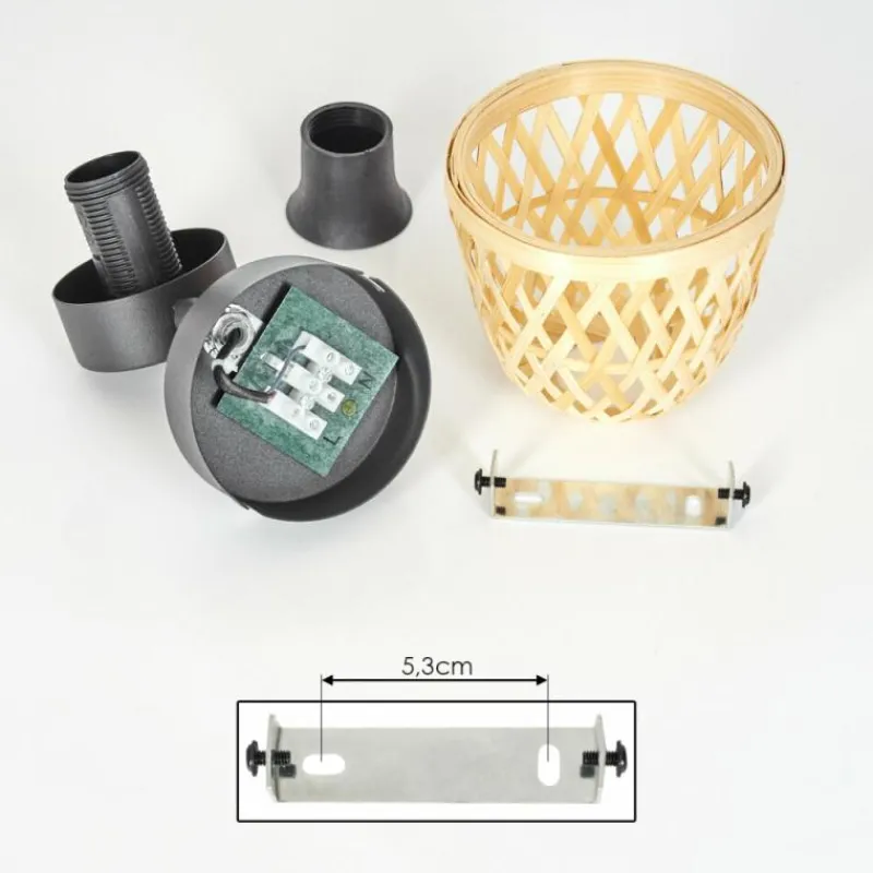 Luminaires Scandinaves-hofstein Applique murale Rombarral Écru, 1 lumière