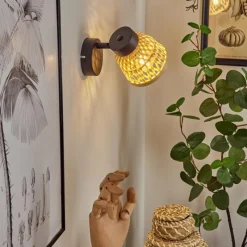 Luminaires Scandinaves-hofstein Applique murale Rombarral Écru, 1 lumière