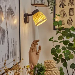 Luminaires Scandinaves-hofstein Applique murale Rombarral Écru, 1 lumière