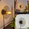 Lampes Industrielles-hofstein Applique murale Rossedalen Noir, 1 lumière