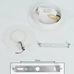 hofstein Applique murale Sanguedo LED Chrome, Blanc, 1 lumière