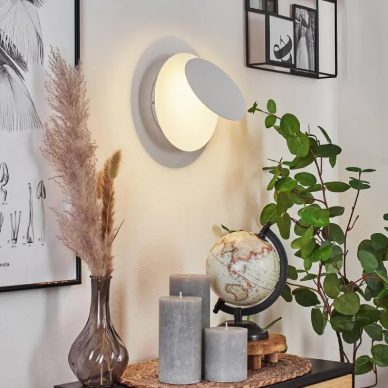 hofstein Applique murale Sanguedo LED Chrome, Blanc, 1 lumière