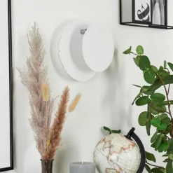 hofstein Applique murale Sanguedo LED Chrome, Blanc, 1 lumière