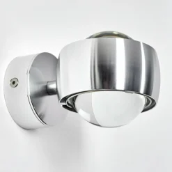 hofstein Applique murale Sapri Argenté, 1 lumière