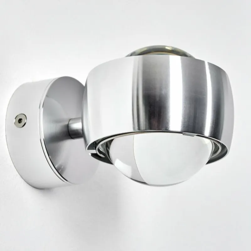 hofstein Applique murale Sapri Argenté, 1 lumière