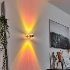 hofstein Applique murale Sapri Argenté, 1 lumière