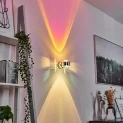 hofstein Applique murale Sapri Argenté, 1 lumière