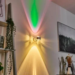 hofstein Applique murale Sapri Argenté, 1 lumière