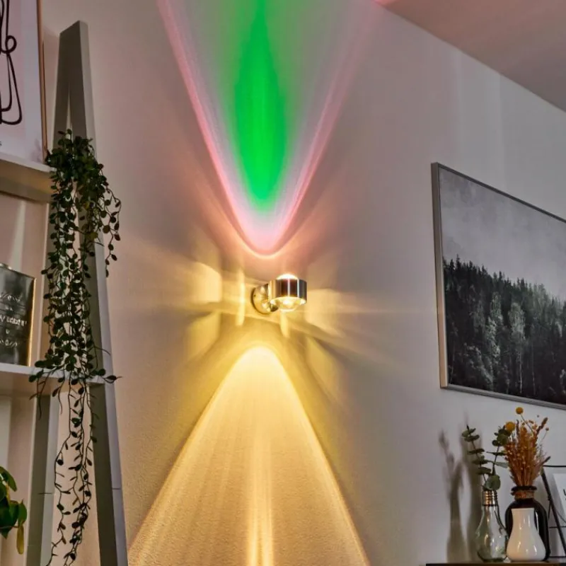 hofstein Applique murale Sapri Argenté, 1 lumière