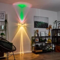 hofstein Applique murale Sapri Argenté, 1 lumière