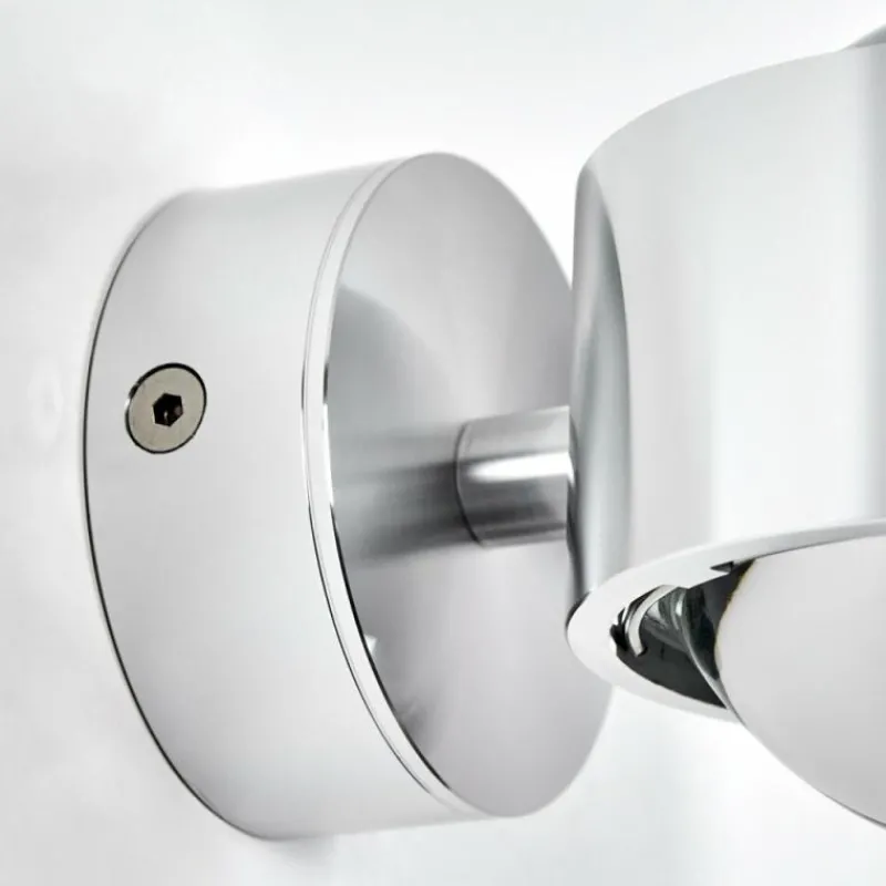 hofstein Applique murale Sapri Argenté, 1 lumière